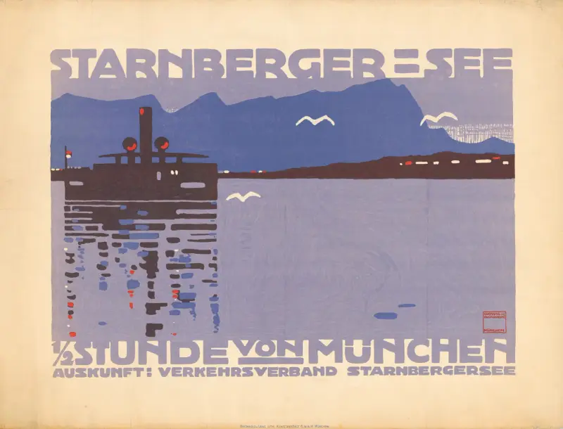 Starnberské jezero, Ludwig Hohlwein