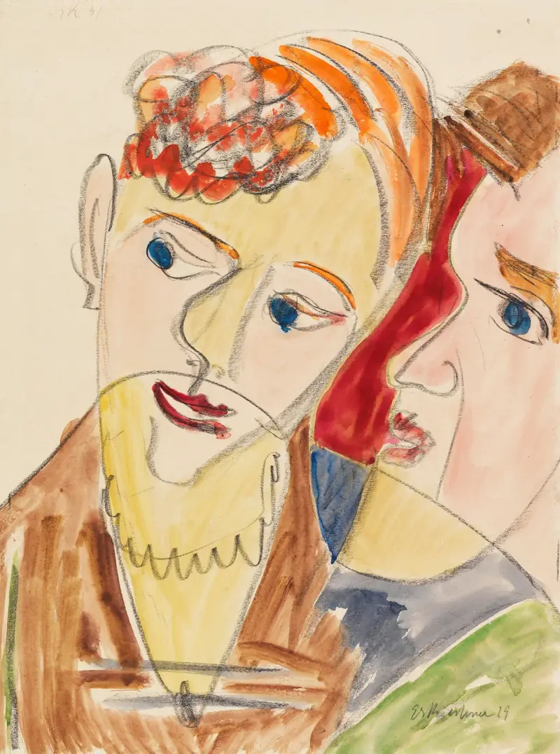 Bezdomstol (Milenci H.), Ernst Ludwig Kirchner