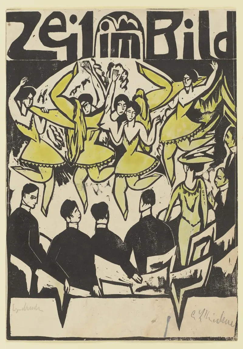 Eispalast-Tänze von Ernst Ludwig Kirchner