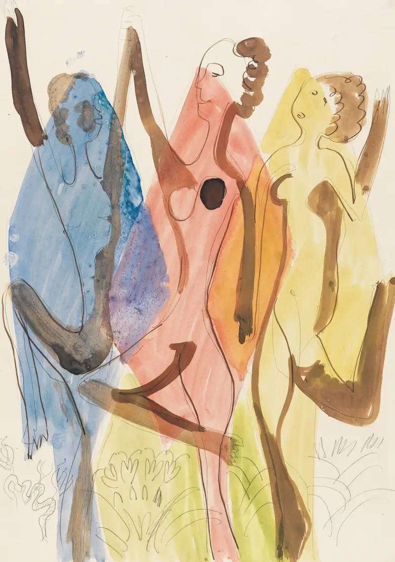 Farbentanz av Ernst Ludwig Kirchner