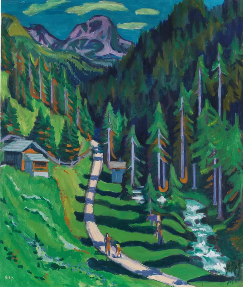 Sertigweg von Ernst Ludwig Kirchner