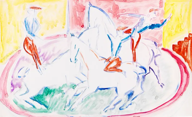 Zirkus von Ernst Ludwig Kirchner