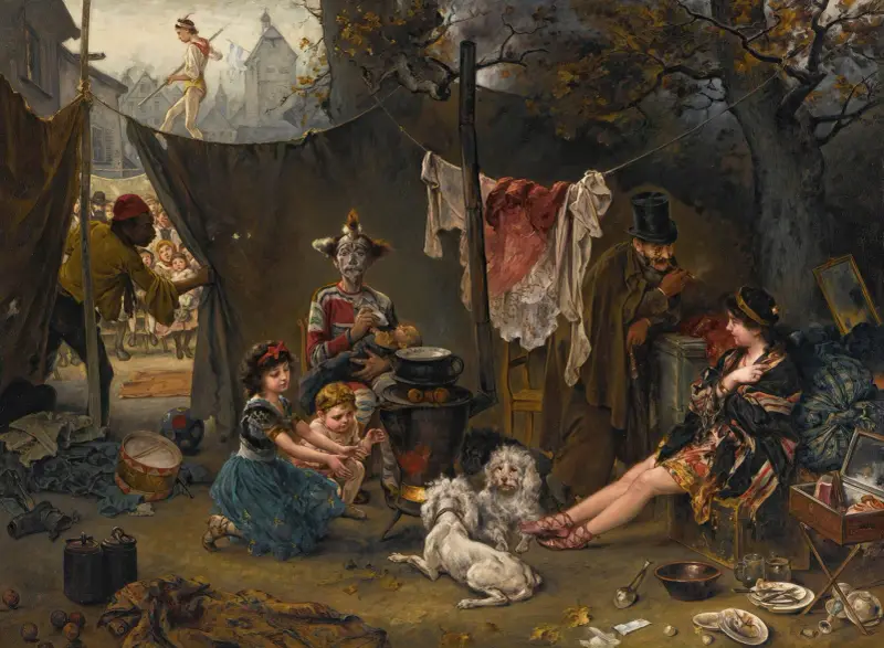 Za kulisami, Ludwig Knaus