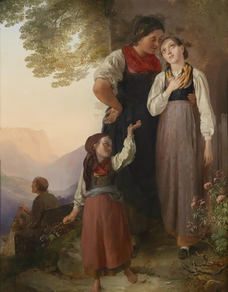 Pożegnanie, Ludwig Knaus