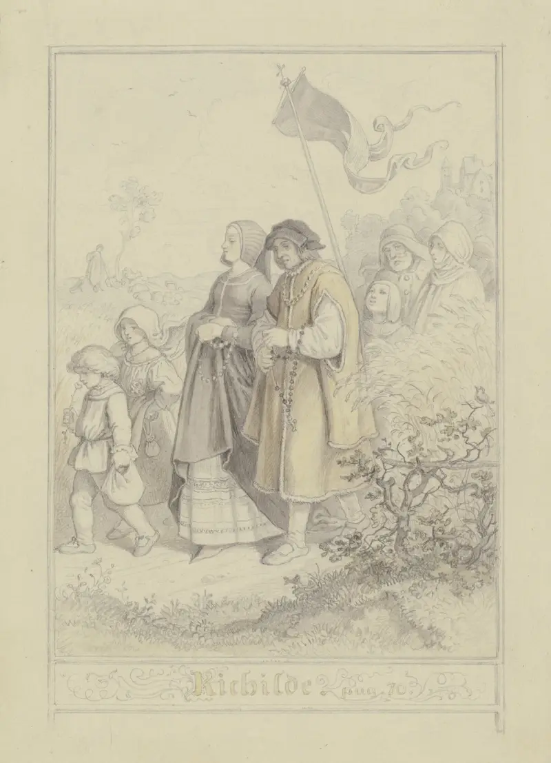 Richilde, Adrian Ludwig Richter