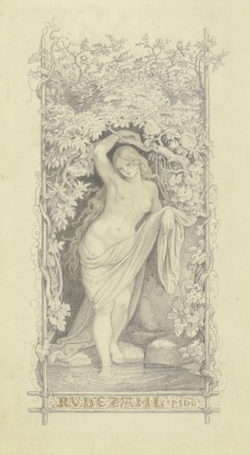 Rübezahl, 1845, Adrian Ludwig Richter