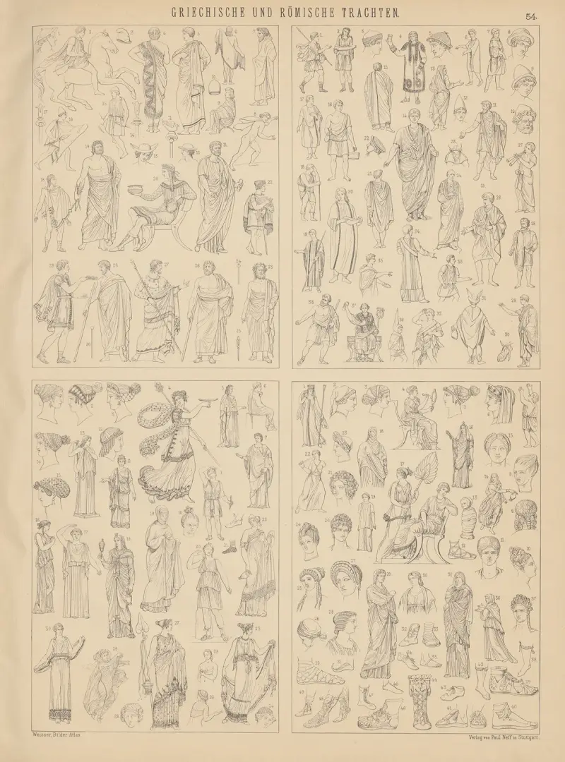 Bilder-Atlas zur Weltgeschichte Pl.054 av Ludwig Weisser