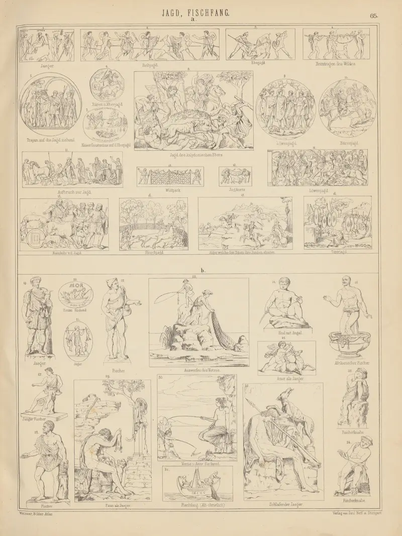 Bilder-Atlas zur Weltgeschichte Pl.065 av Ludwig Weisser