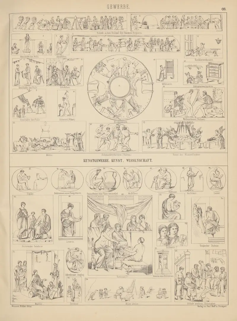 Bilder-Atlas zur Weltgeschichte Pl.068 av Ludwig Weisser
