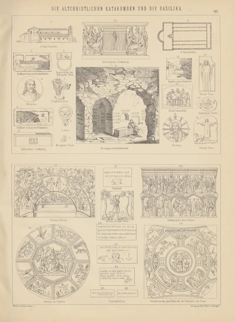 Bilder-Atlas zur Weltgeschichte Pl.092 av Ludwig Weisser