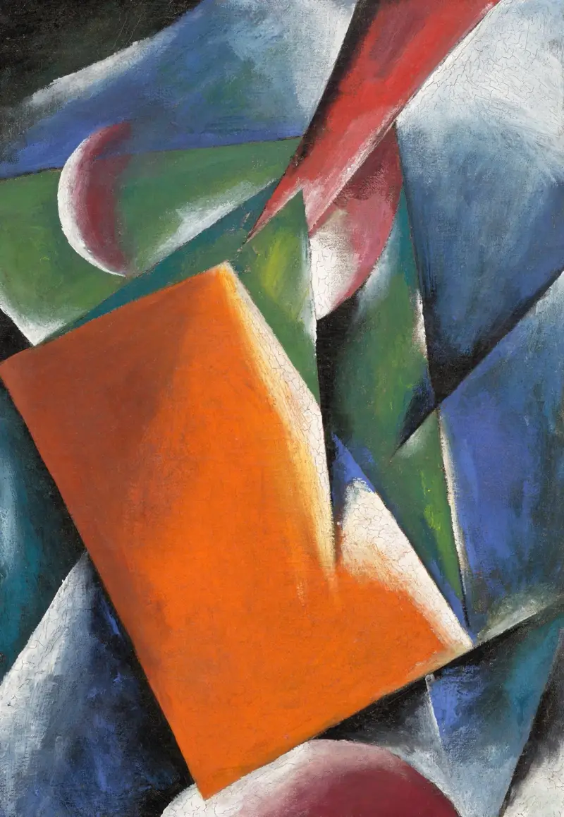 Arkitektonisk målning av Lyubov Popova