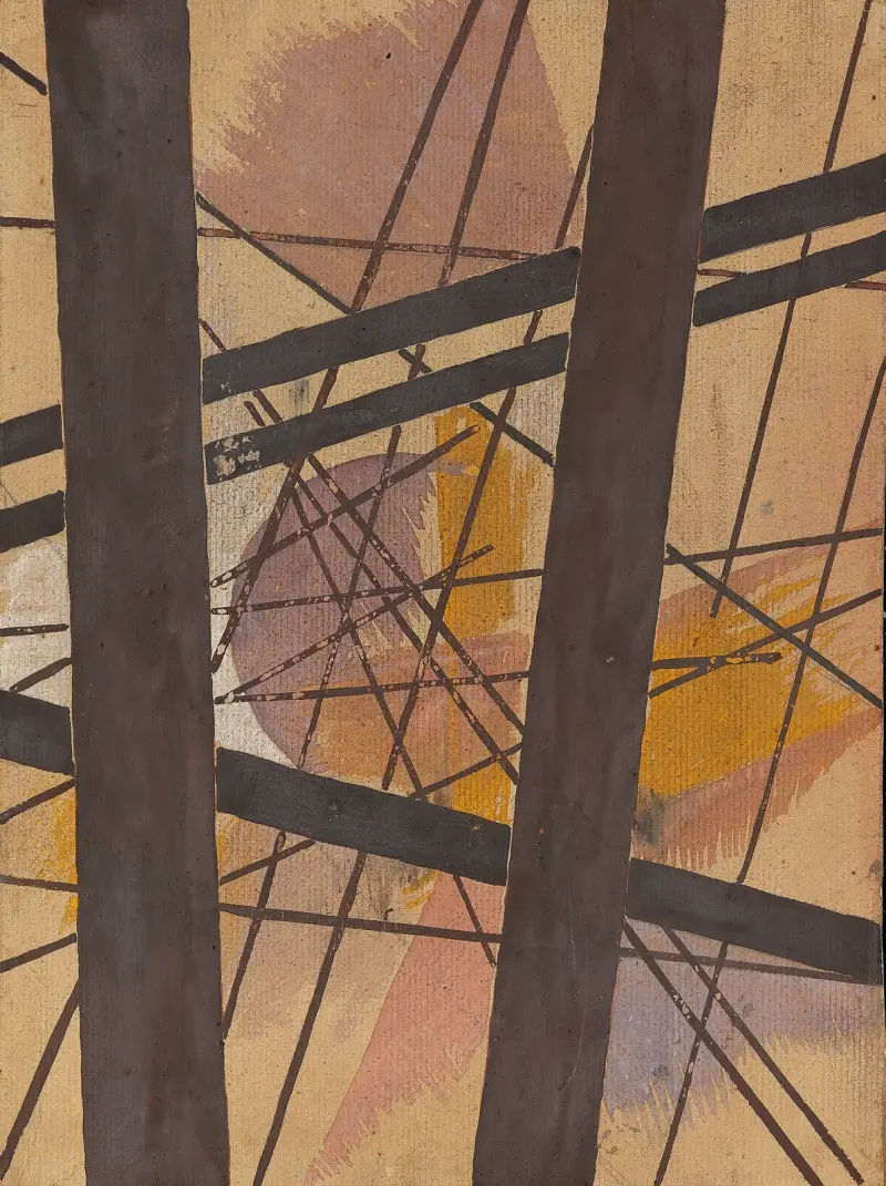 Raum-Kraft-Komposition von Lyubov Popova
