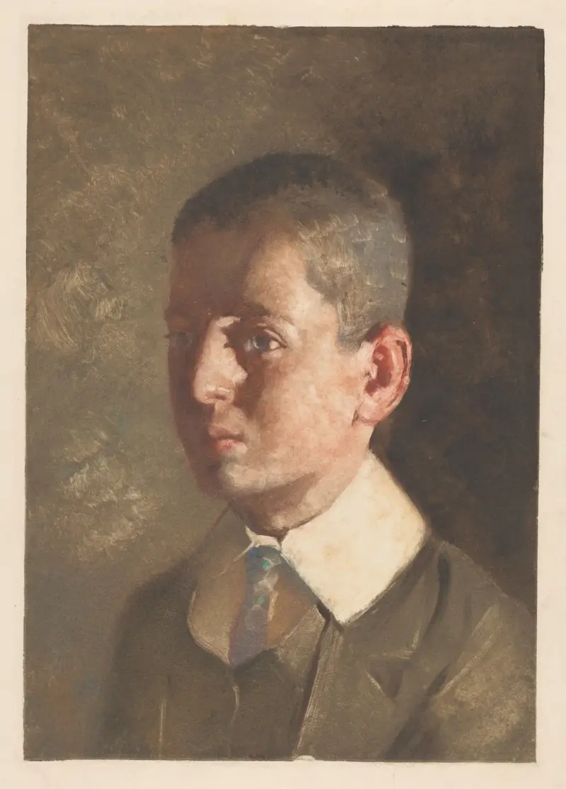 Porträtt av en pojke, 1878 – nr 1 av Hendrik Maarten Krabbé