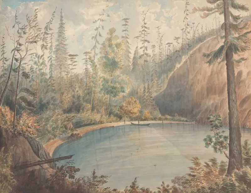 Zatoka w 'Matia Group', Zatoce Georgia, N.W.B., James Madison Alden
