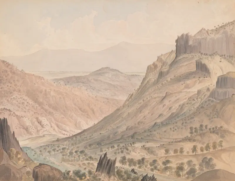 ‘Tuscan Springs’ Cañon, Cala. av James Madison Alden