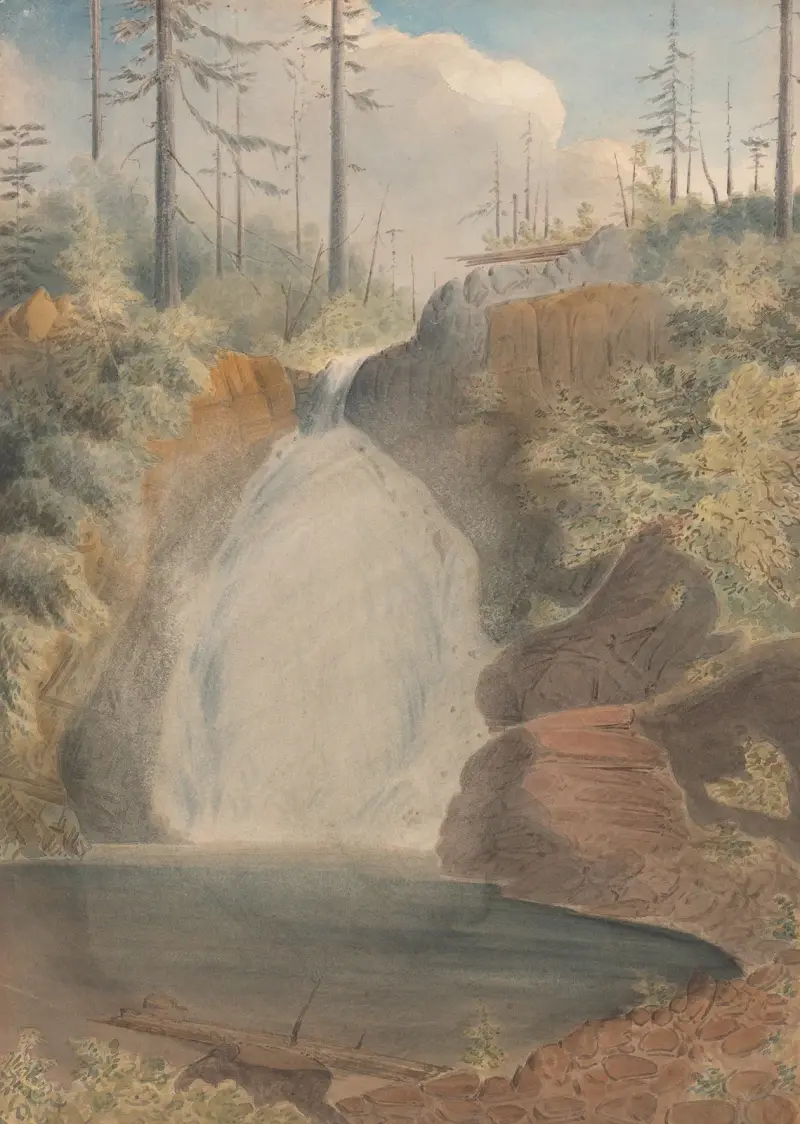 Youngs River Falls, Oregon, James Madison Alden