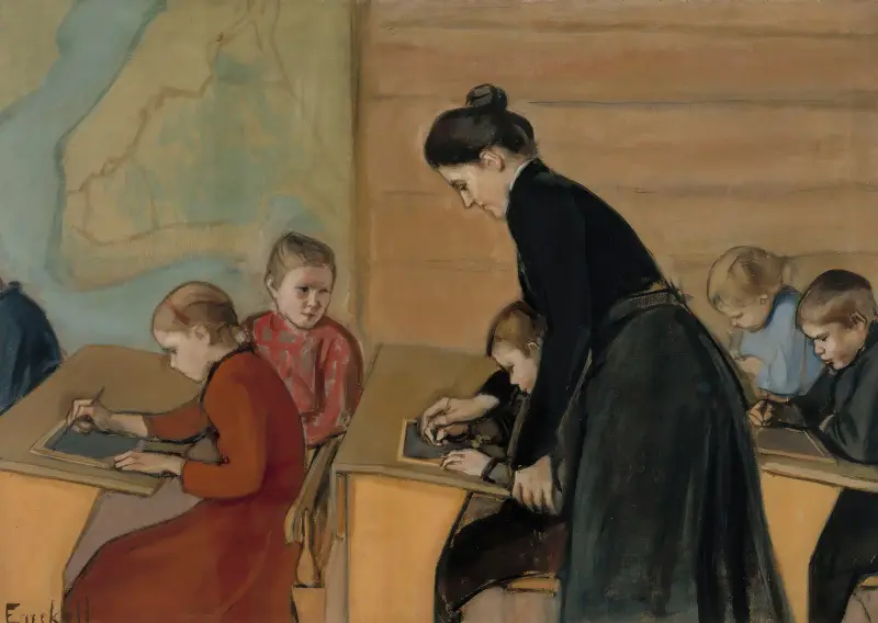 Grundschule von Magnus Enckell