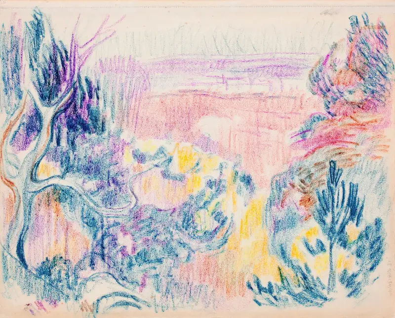 Uferlandschaft von Magnus Enckell