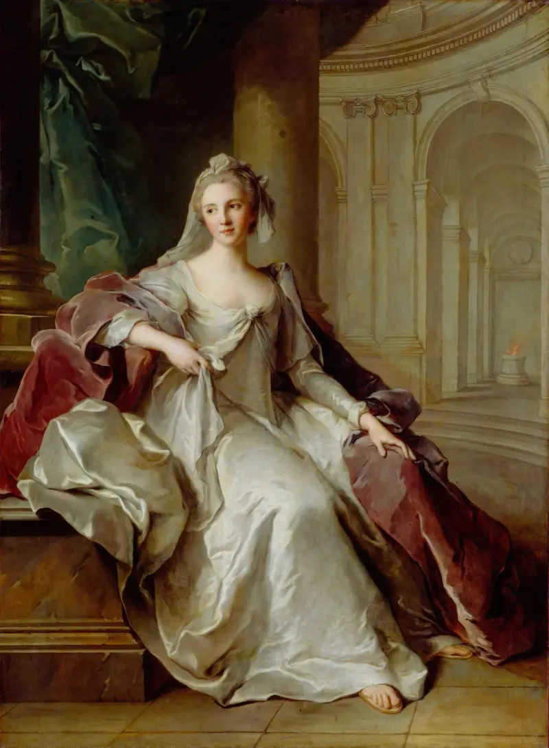 Madame Henriette de France som vestal av Jean-Marc Nattier