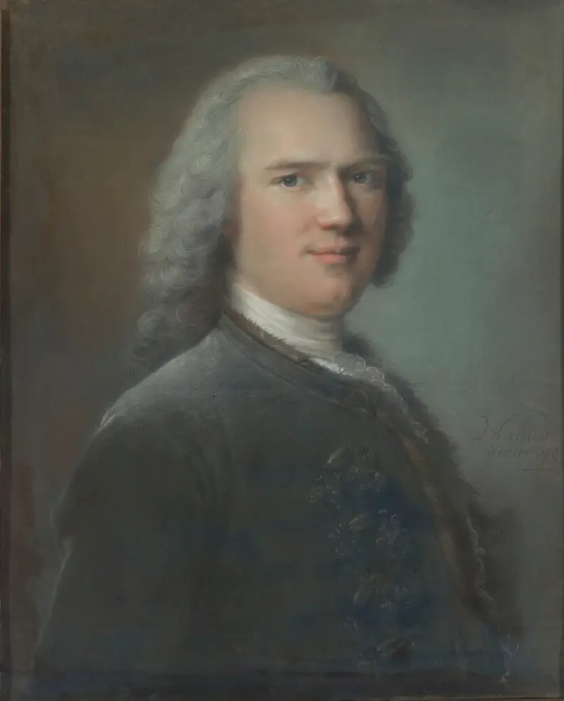 Porträtt av en herre av Jean-Marc Nattier