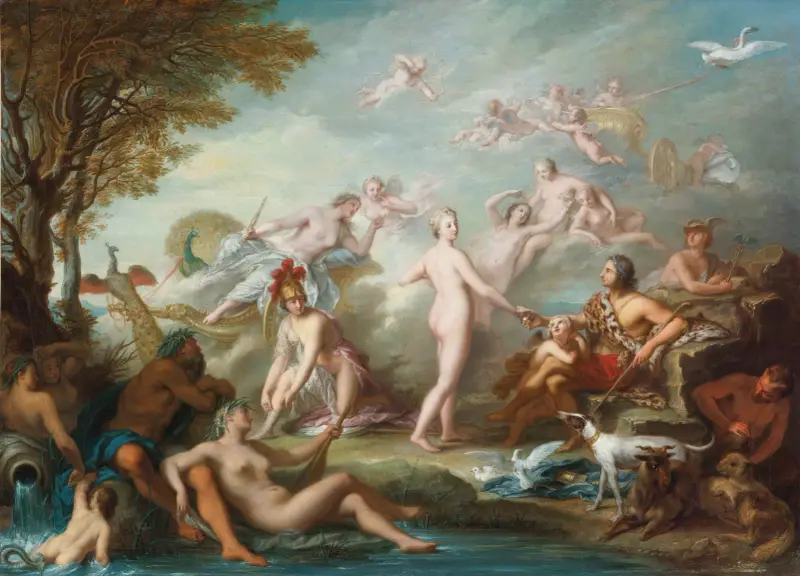 Das Urteil des Paris von Jean-Marc Nattier