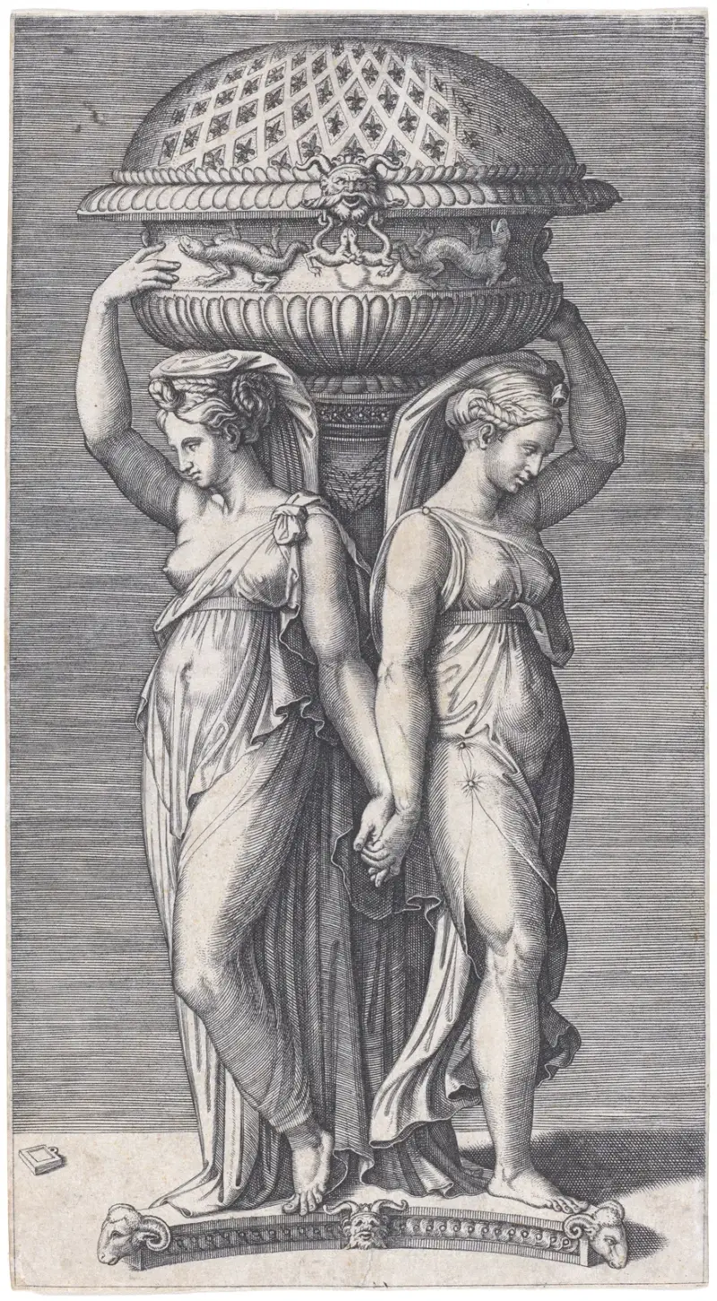A Censer av Marcantonio Raimondi
