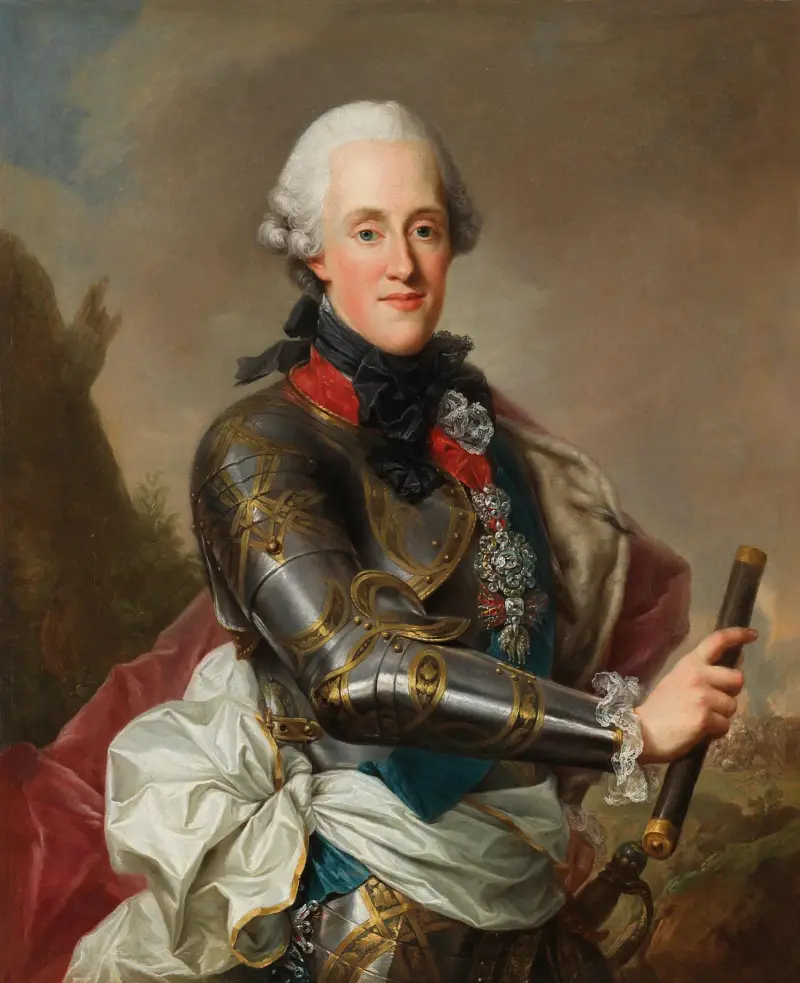 Porträtt av prins Albert Kasimir av Sachsen-Teschen av Marcello Bacciarelli