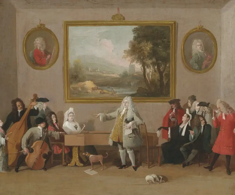 An Opera Rehearsal av Marco Ricci