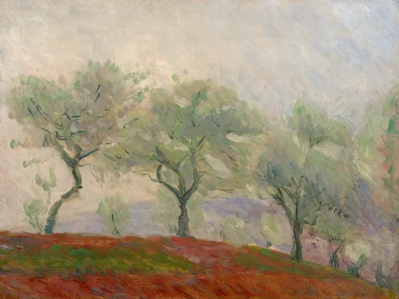 Krajina se stromy, Marie Bracquemond