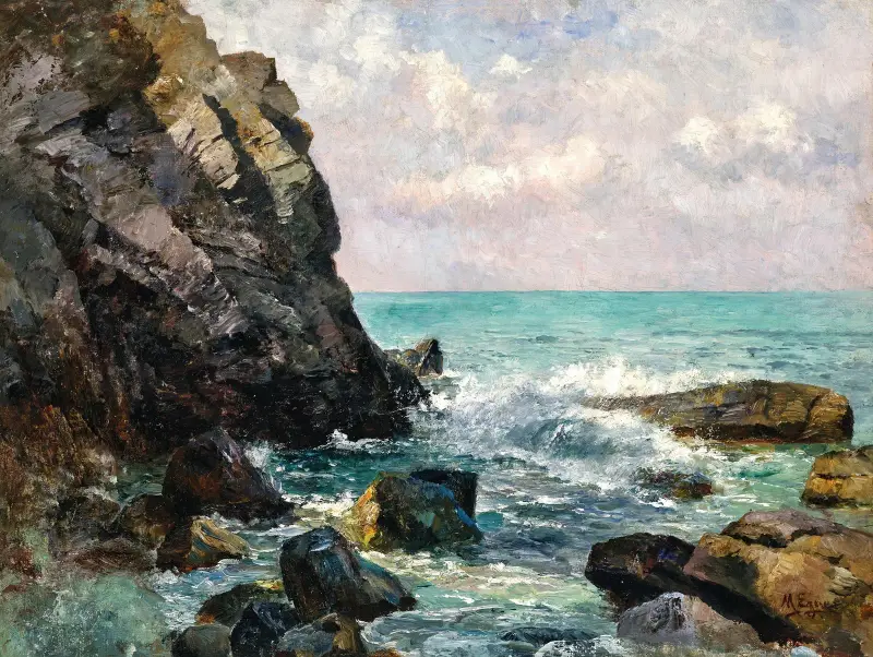 Příboj v Istrii, Marie Egner