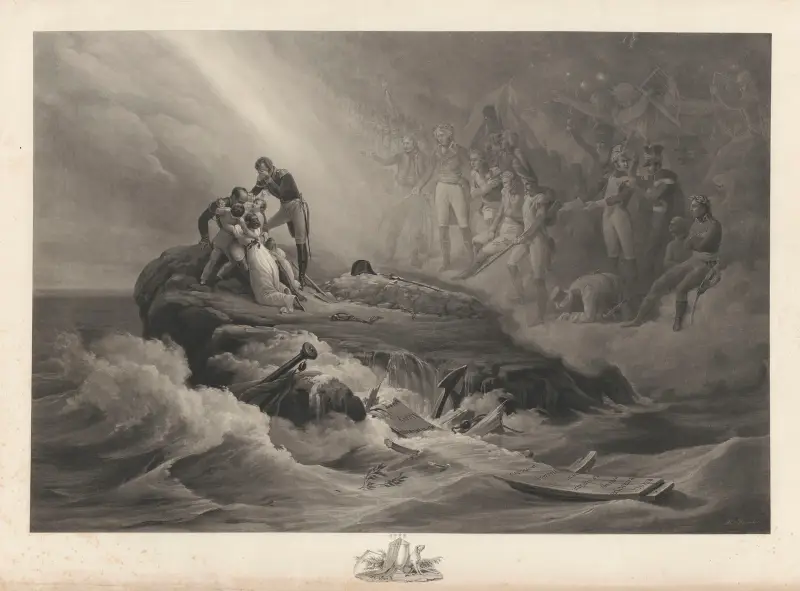Apoteoza Napoleona (według Horace'a Verneta), Jean-Pierre-Marie Jazet
