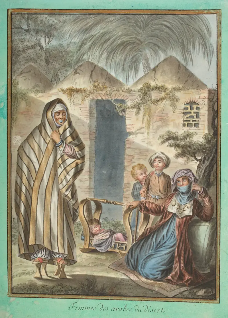 Öknens arabiska kvinnor av François-Marie Rosset
