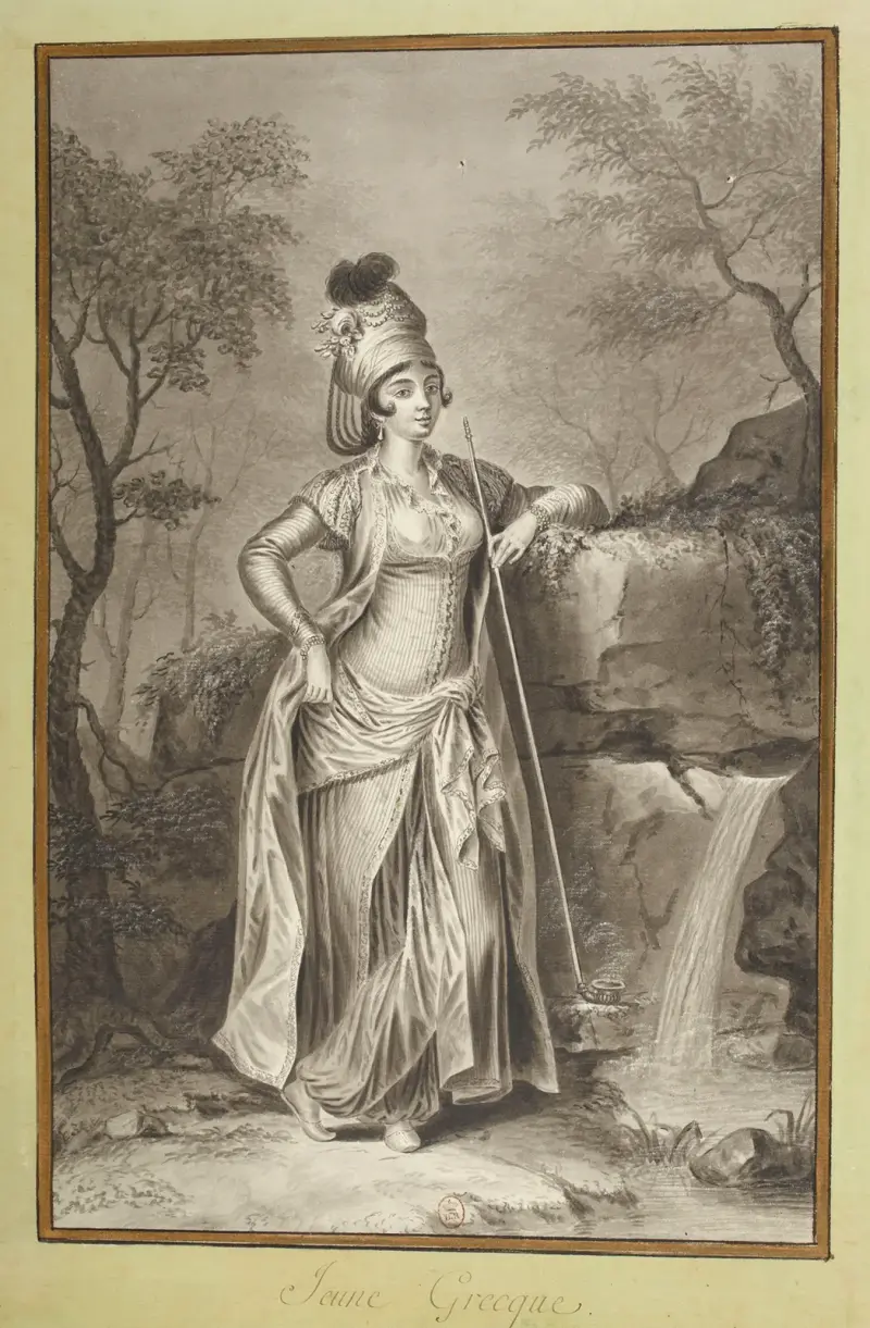 Junge Griechin von François-Marie Rosset
