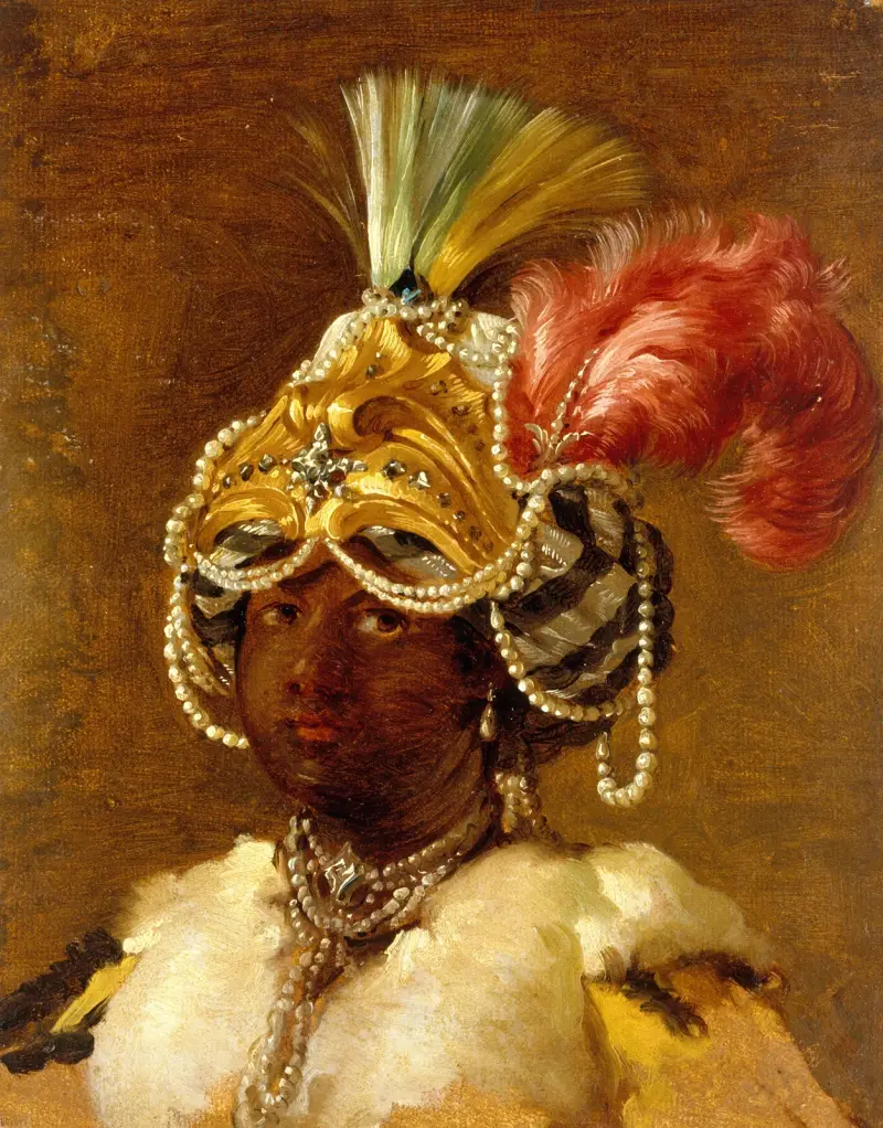 Czarna sułtanka, Joseph-Marie Vien