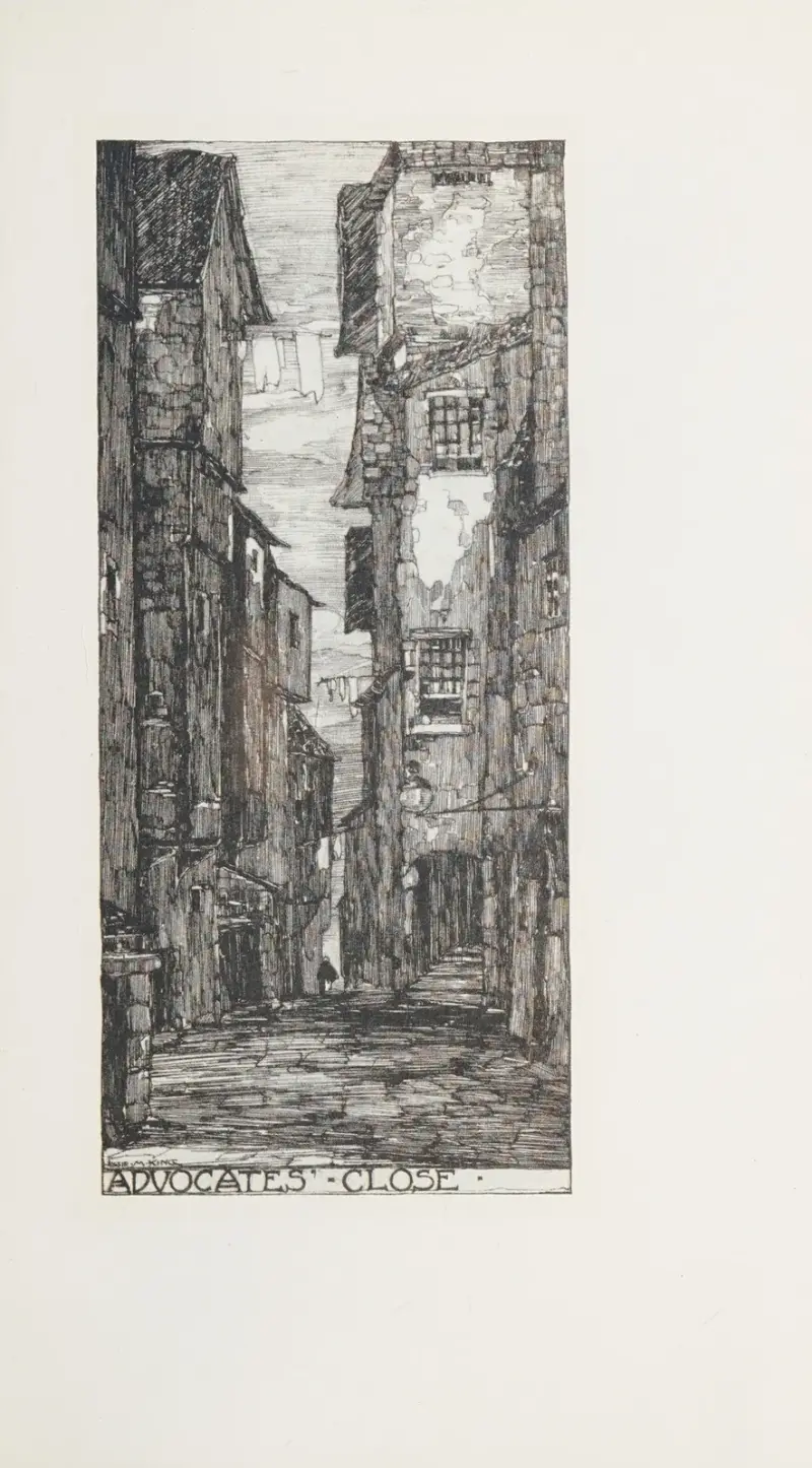 Advocates’ Close, Jessie Marion King