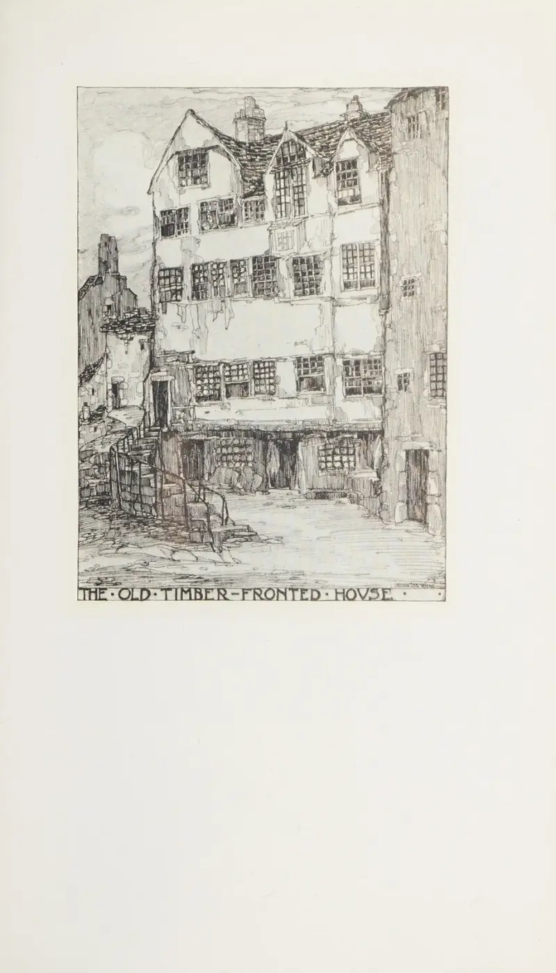 Das alte Fachwerkhaus von Jessie Marion King