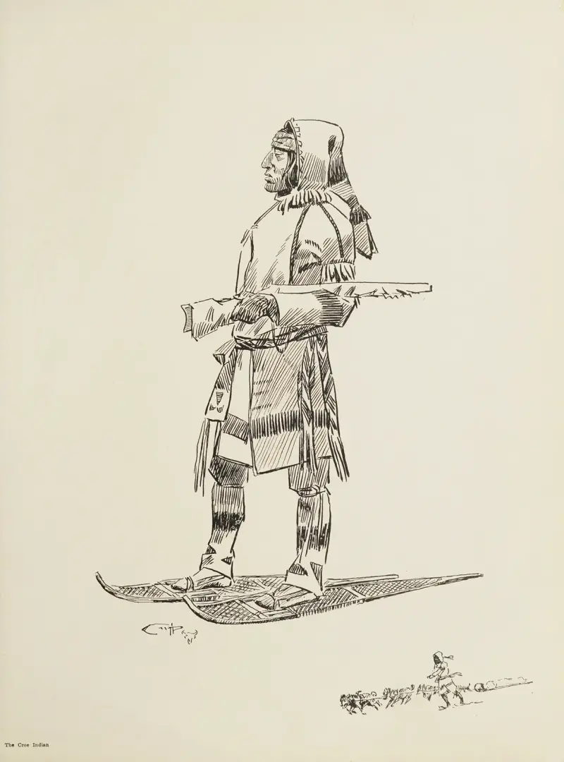 The Cree Indian av Charles Marion Russell