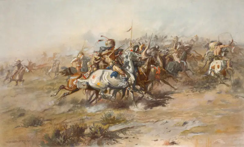 Custerova bitva, Charles Marion Russell