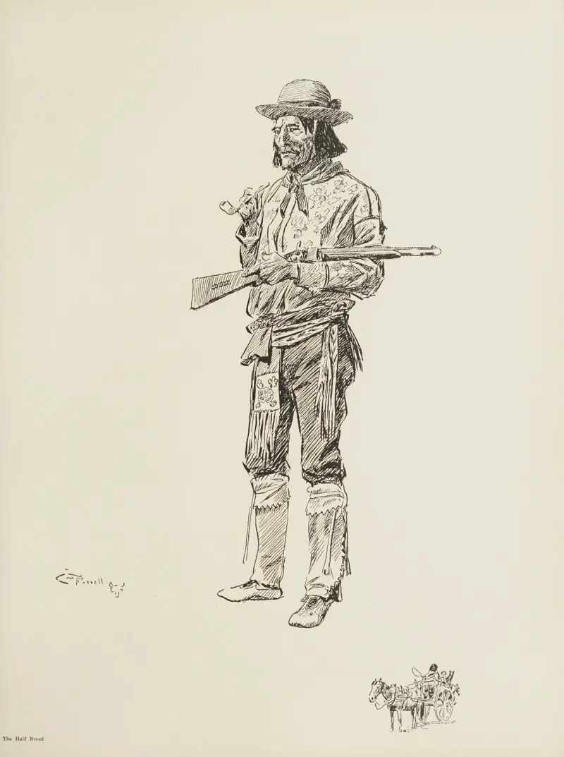 The Half Breed av Charles Marion Russell