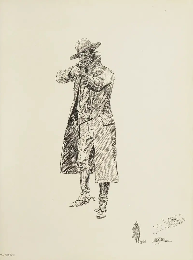 The Road Agent av Charles Marion Russell