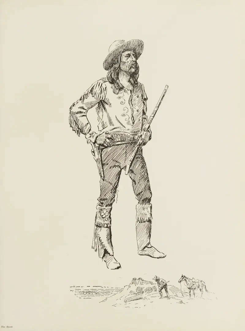 The Scout av Charles Marion Russell
