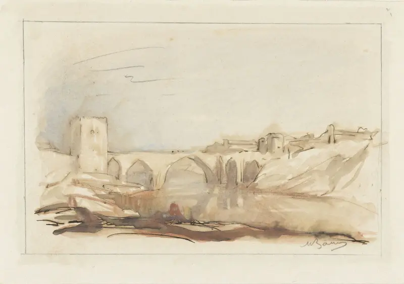 Brug van Toledo av Marius Bauer
