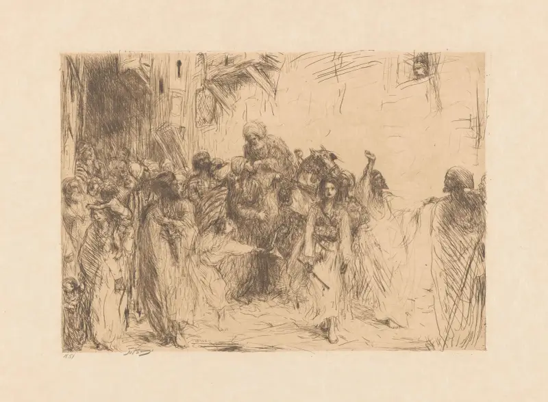 Einzug eines Paschas von Marius Bauer