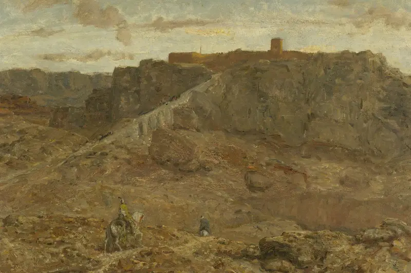 Mountainous Landscape in Egypt av Marius Bauer