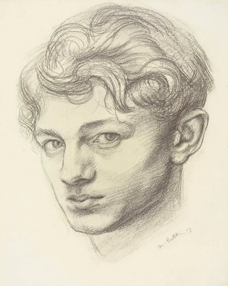 Autoportrét, Mark Gertler