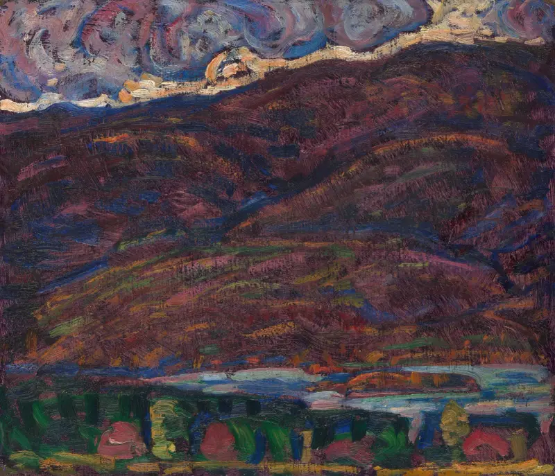 Herbstfarben von Marsden Hartley