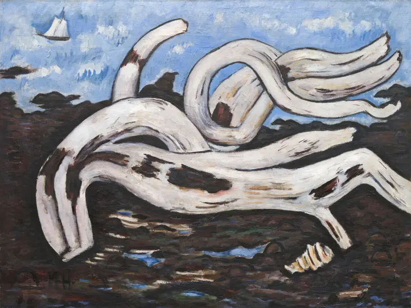 Drivved på Bagaduce av Marsden Hartley