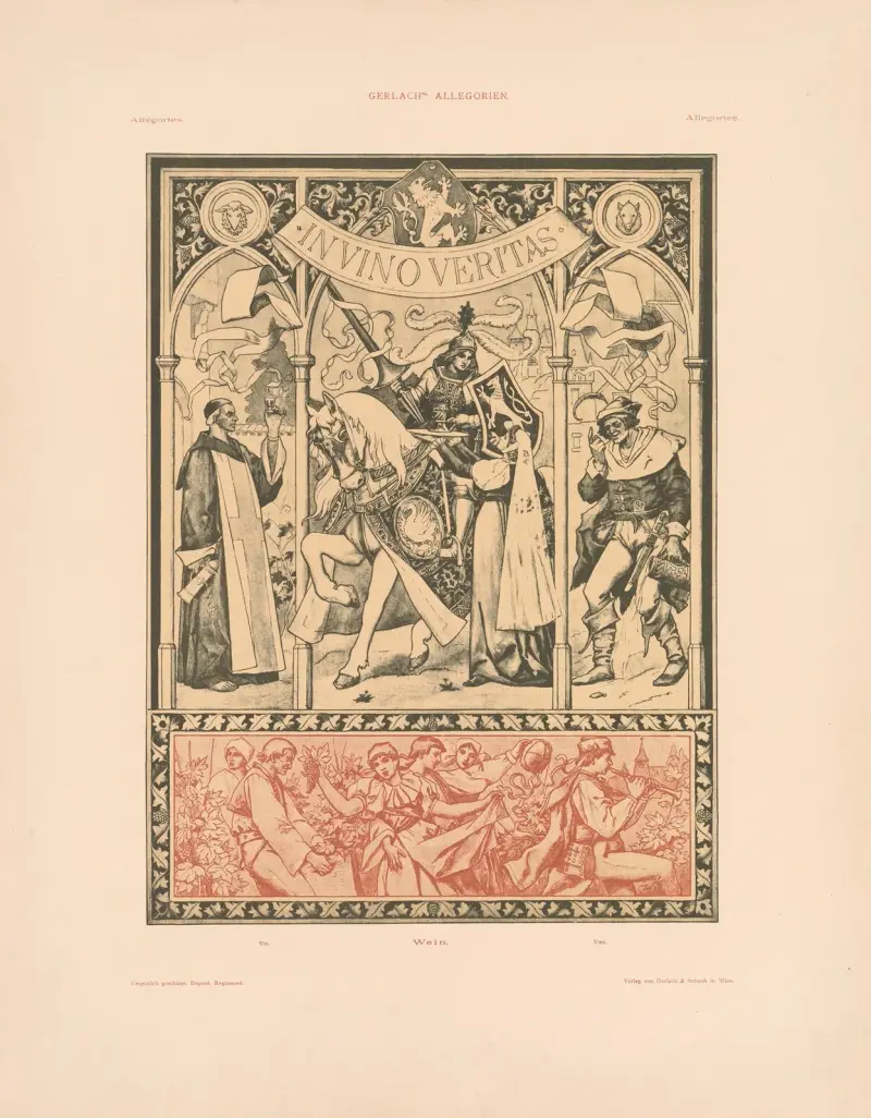 Allegorier, ny följd, plansch 27 av Martin Gerlach