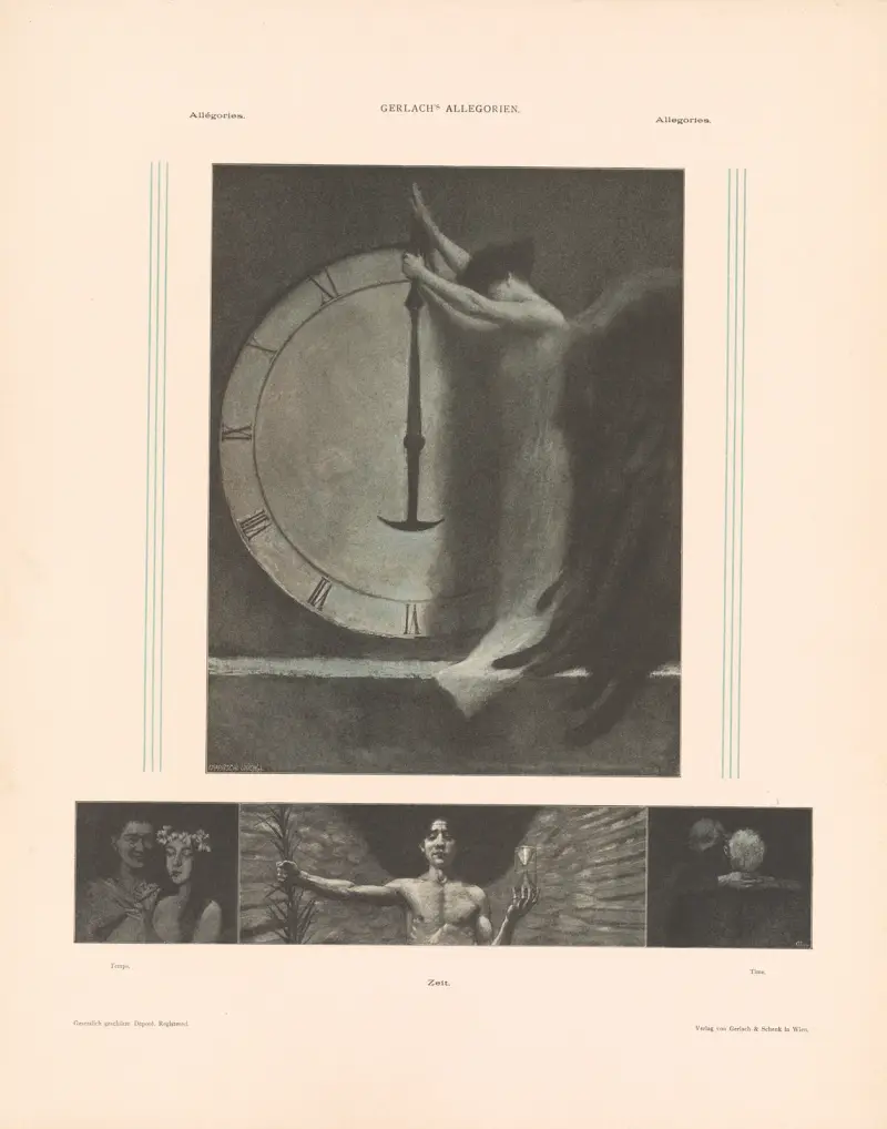 Allegorier, ny följd, plansch 89 av Martin Gerlach