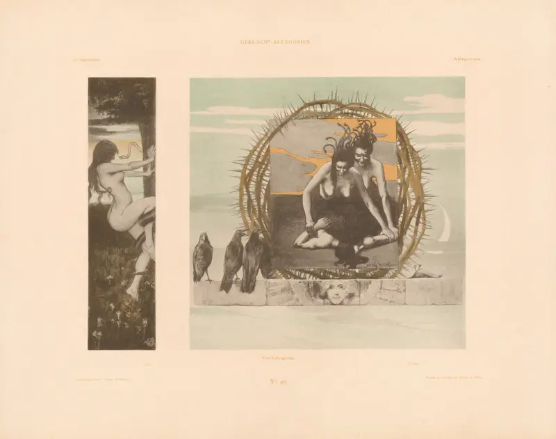 Allegorien, neue Folge Pl.119 av Martin Gerlach